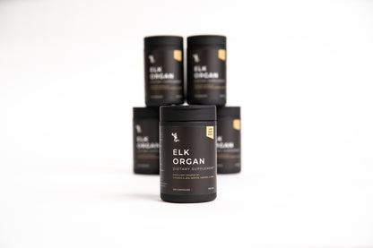 Elk Organ Dietary Supplement Black Bottles