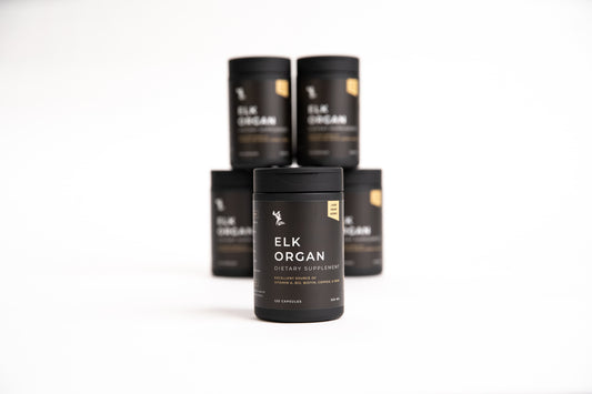 Elk Organ Dietary Supplement Black Bottles